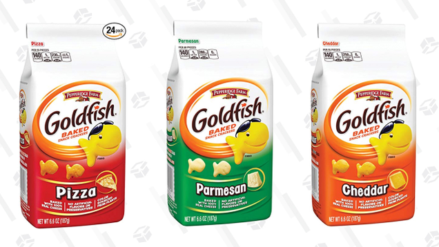 Pepperidge Farm Goldfish Crackers, 24-Count, Pizza | $38 | Amazon | Clip the 20% off coupon
